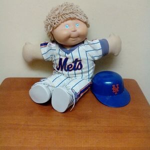 Vintage 1985 New York Mets Cabbage Patch Doll